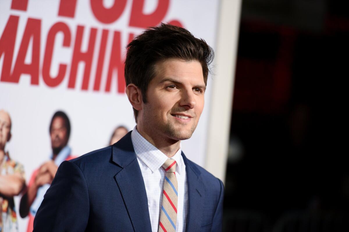 Adam Scott has joined the cast of the horror-comedy "Krampus."