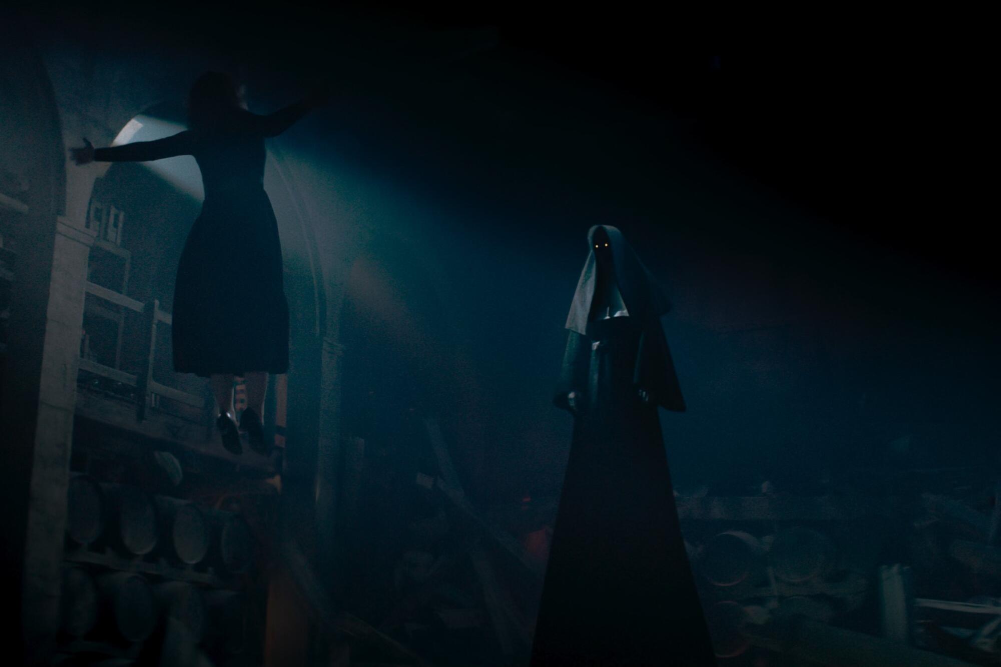 Una escena de la cinta de terror "The Nun II".