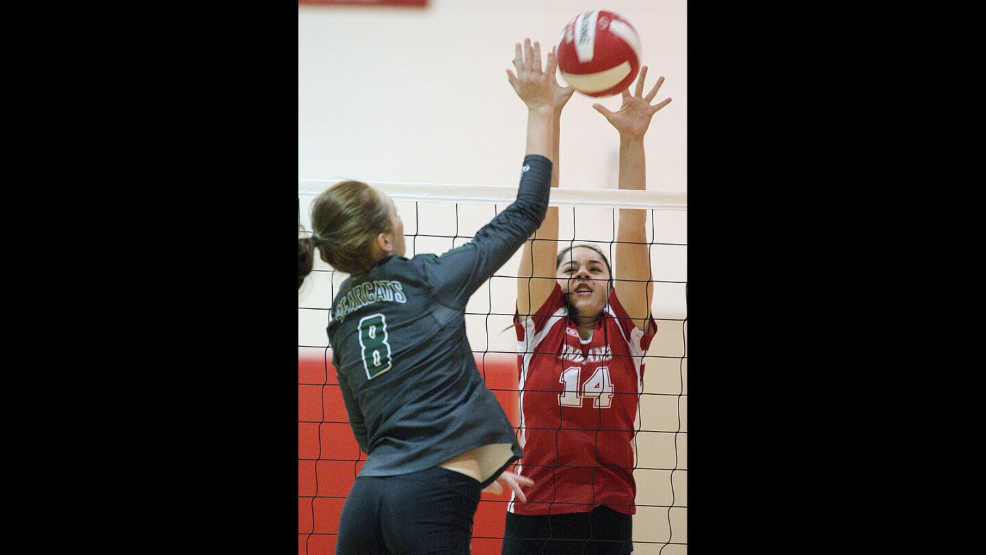 Photo Gallery: Burroughs girls volleyball advances passed CIF 2nd round against Bonita