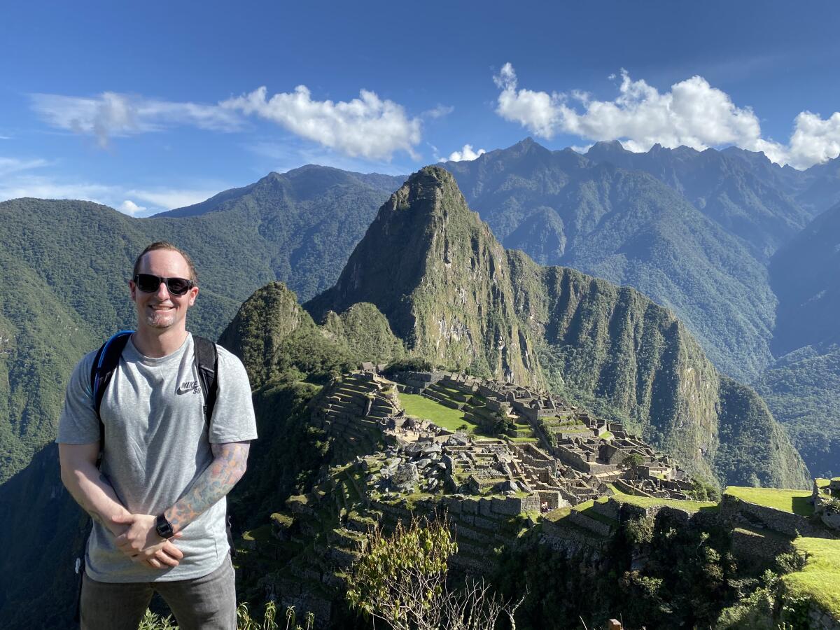 Shawn Hill in Peru