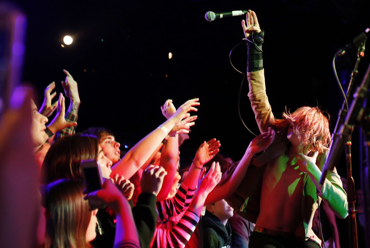 Sam France of Foxygen performs at the Roxy on Jan. 2. Read the review