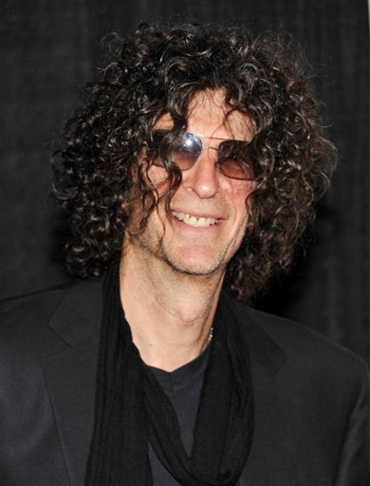 FILE - In a Dec. 1, 2010 file photo, Howard Stern attends the Quentin Tarantino Friars Club Roast at the New York Hilton Hotel in New York. Stern will be joining the judges' panel on "America's Got Talent," and the NBC summer talent show will uproot itself from Los Angeles to accommodate the New York-based shock jock, the network said Thursday. Stern, whose daily radio show airs on Sirius XM, is replacing Piers Morgan, who departed "Talent" after last season to free up his busy schedule. (AP Photo/Evan Agostini)