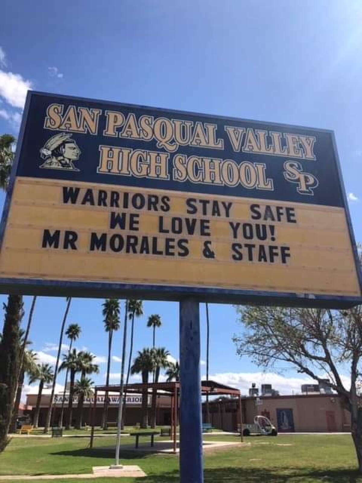 The San Pasqual Valley School District is a "wraparound district" that offers services far beyond classroom teaching, said Superintendent Rauna Fox.