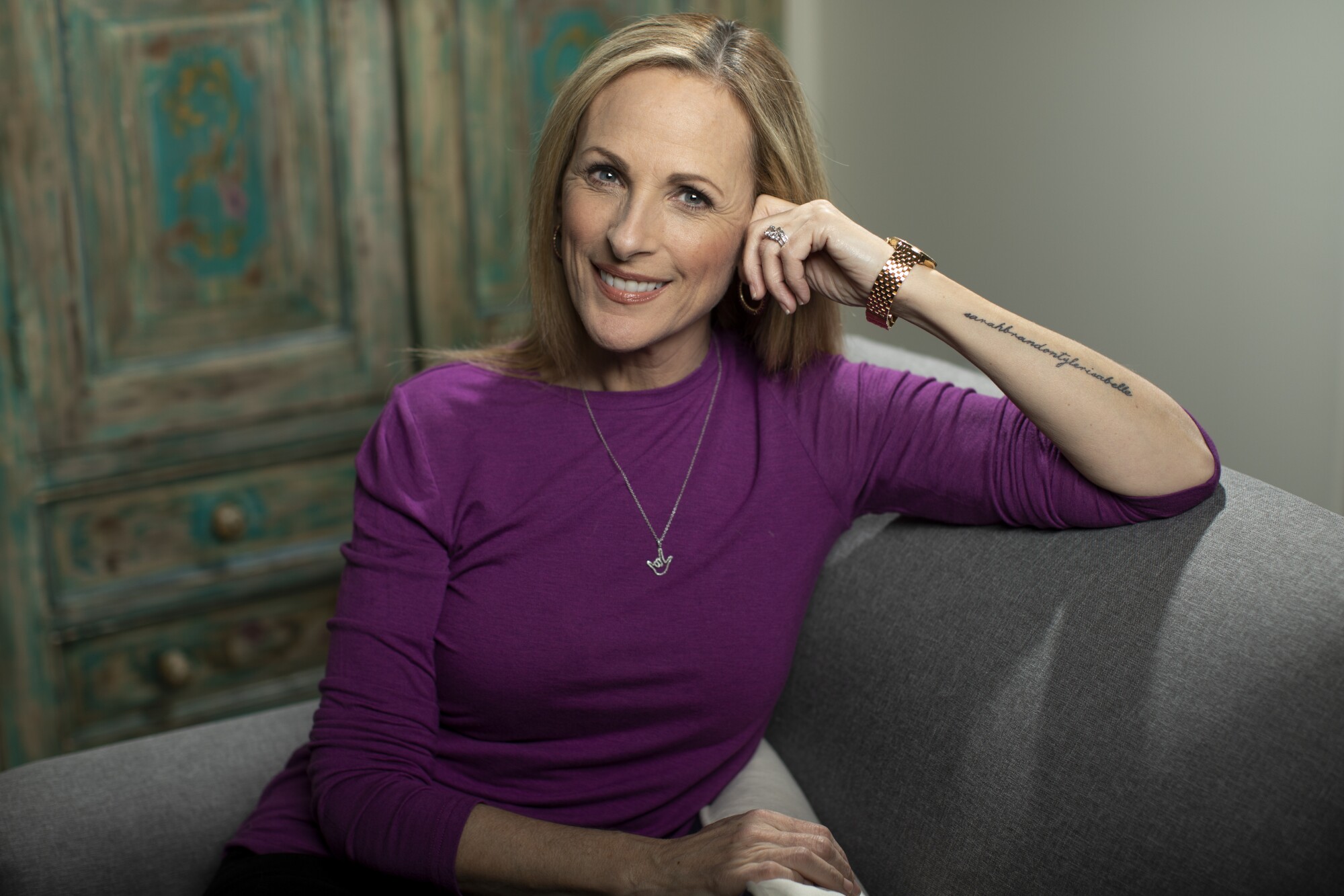Actress Marlee Matlin stars in "CODA," which premieres at the Sundance Film Festival.