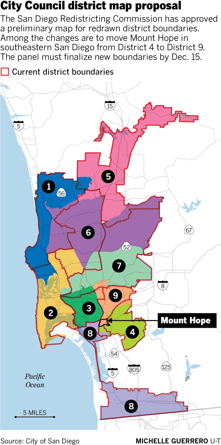 City Council district map proposal 