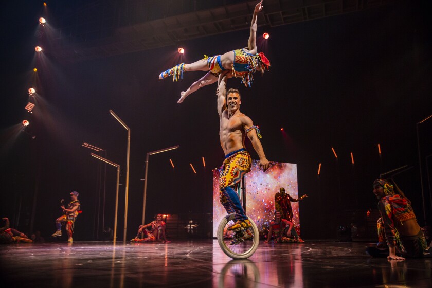 Cirque du Soleil anchors a post-COVID comeback in Las Vegas - Los Angeles  Times