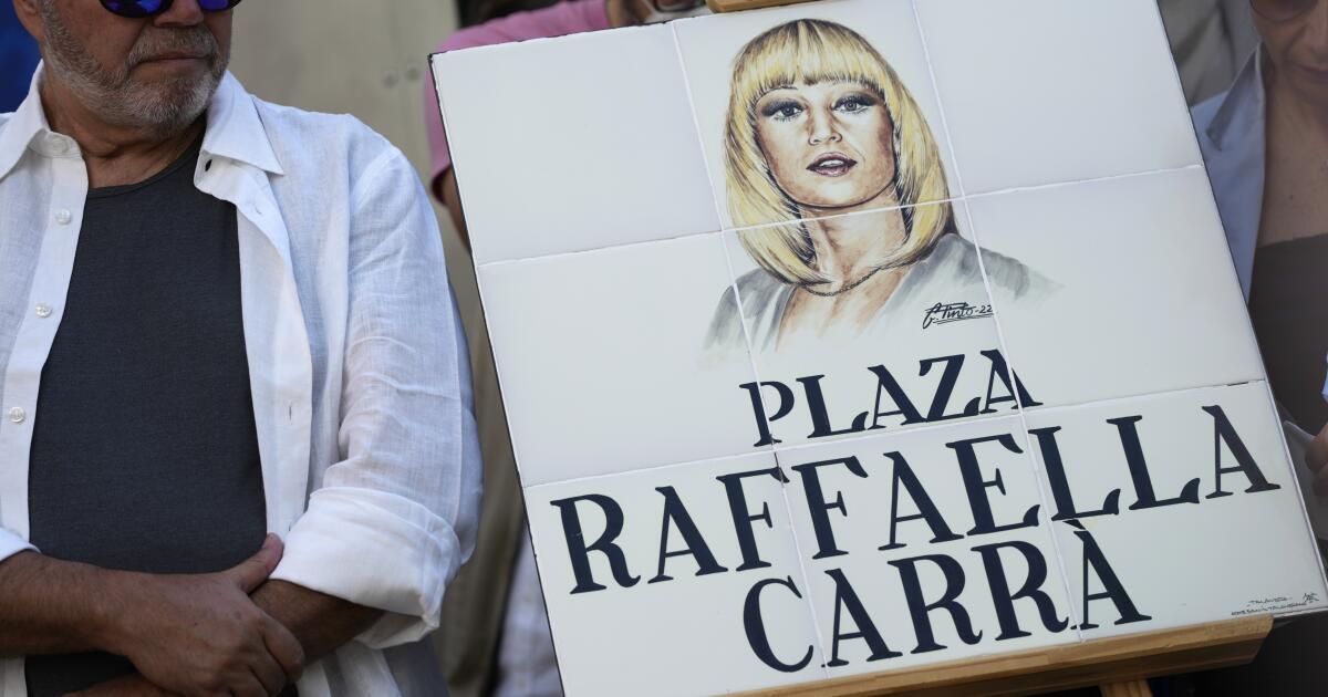 Raffaella Carrà ha ora una piazza in suo onore nella città di Madrid