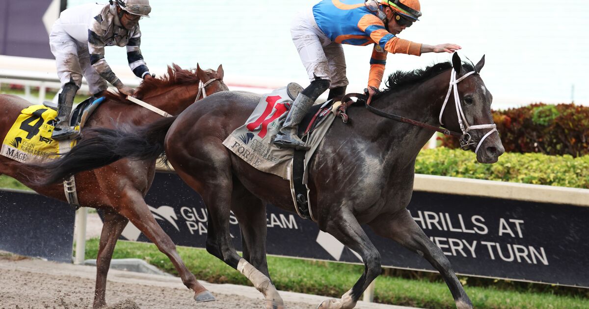 Forte’s win in Florida Derby makes him the big Kentucky Derby favorite
