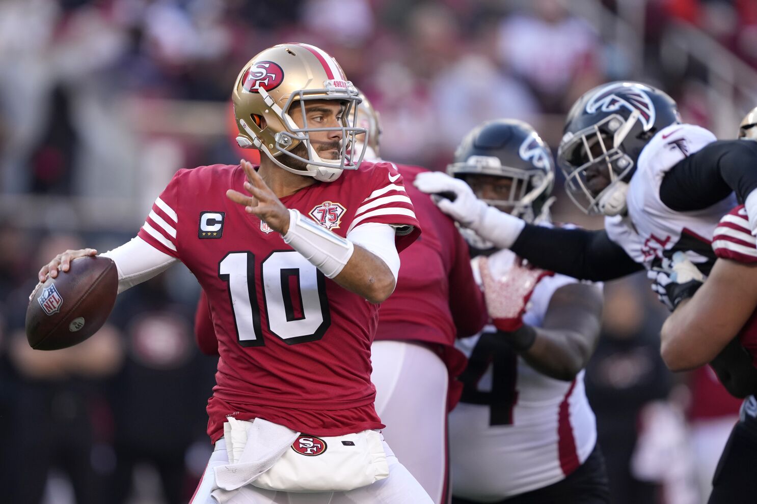 49ers beat Falcons 31-13 for 5th win in 6 games - The San Diego  Union-Tribune