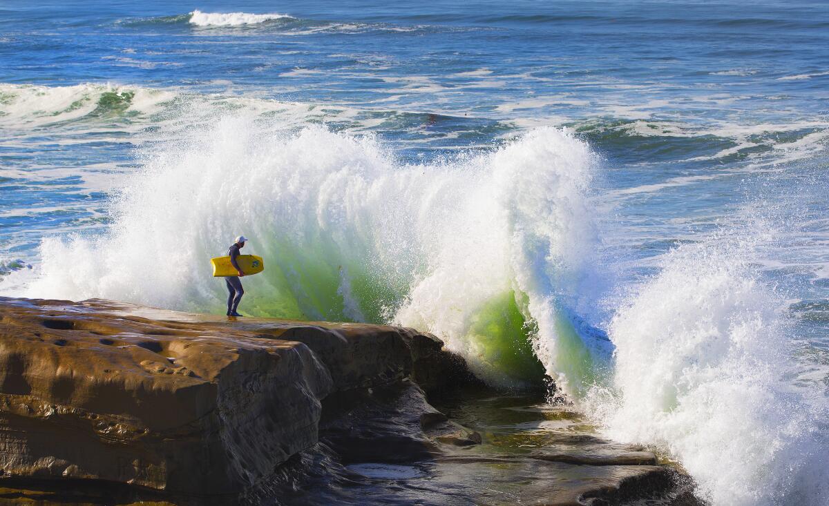 Sunset Cliffs is one of the San Diego County beach areas that made Heal the Bay's "Honor Roll" for water quality.