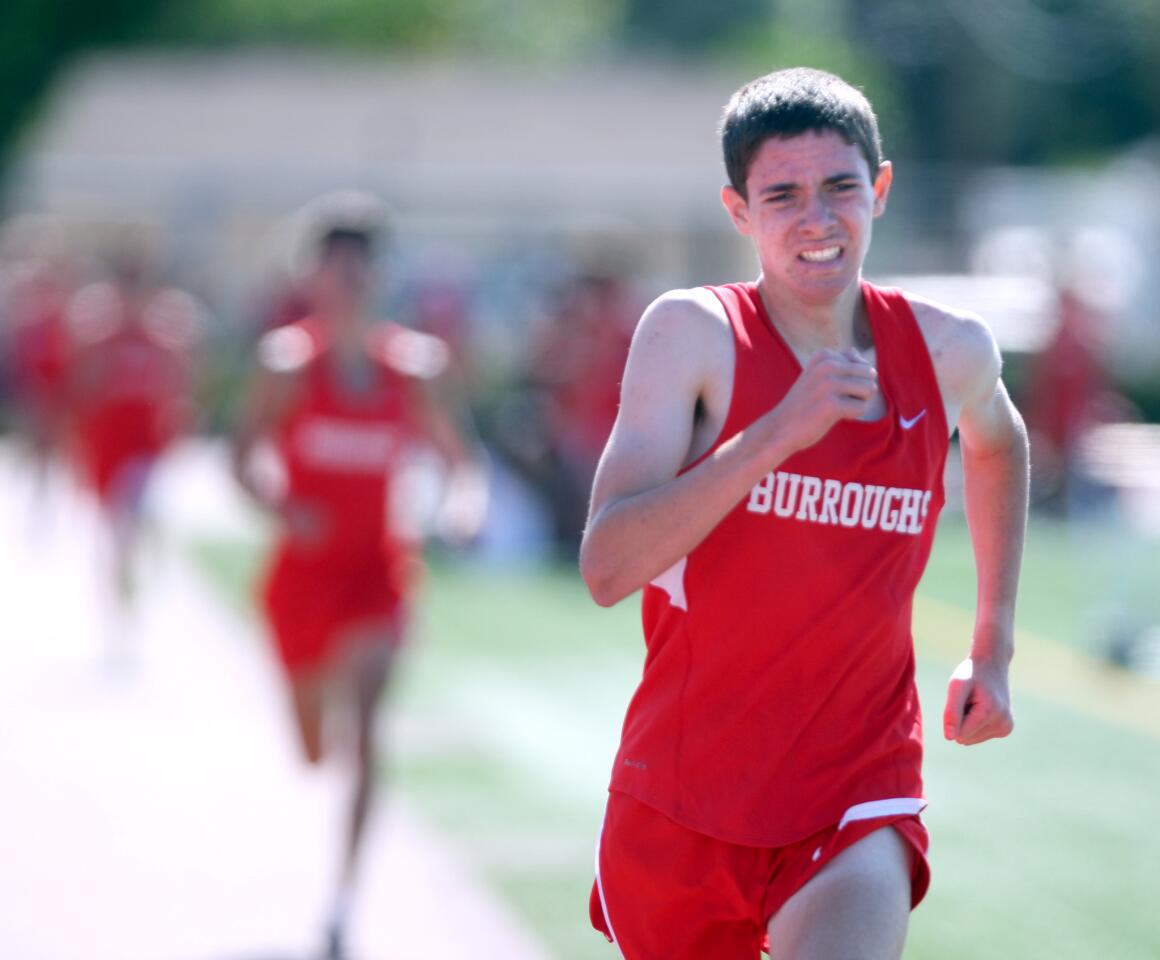 Photo Gallery: Burroughs High School track vs. Burbank High School