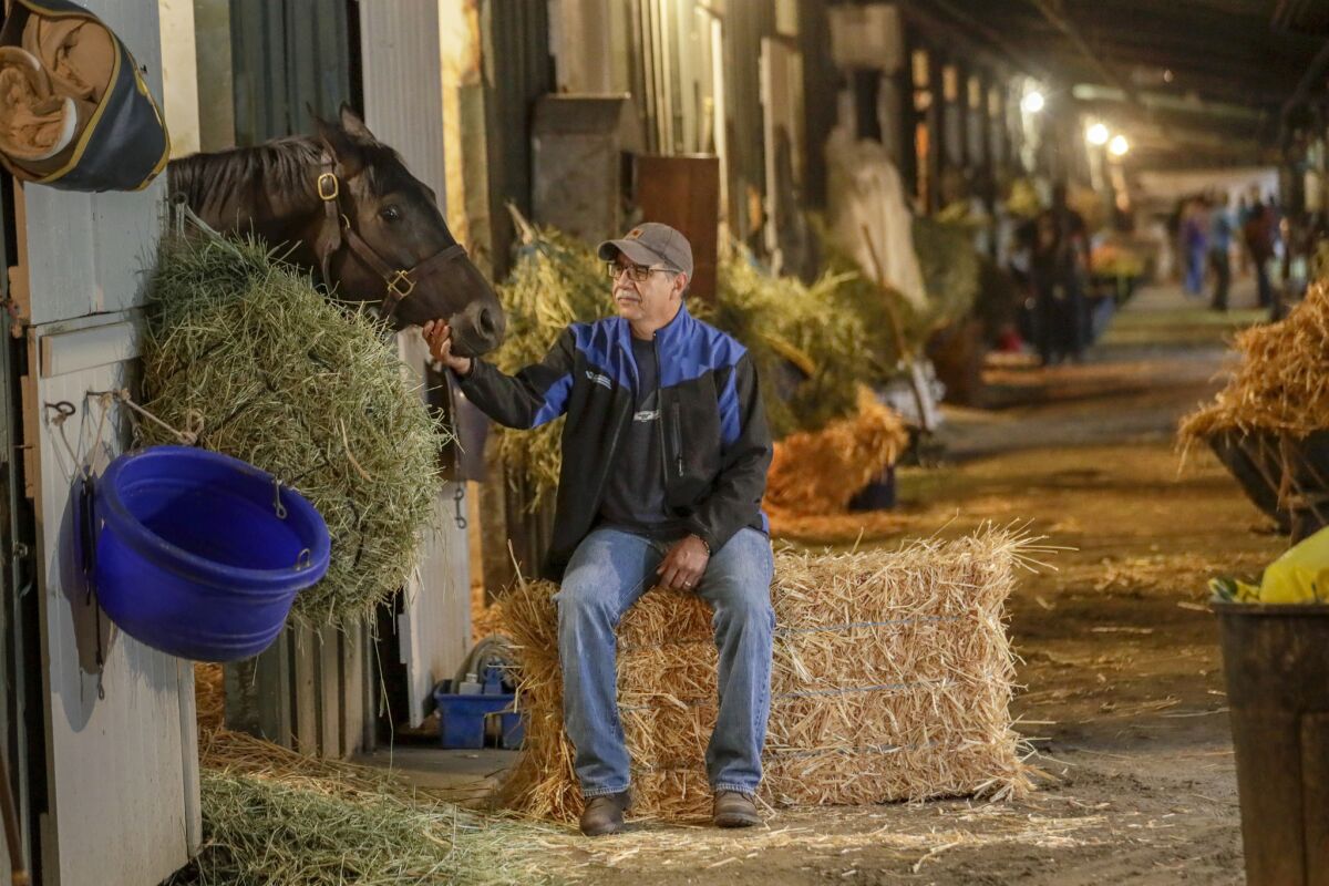 Pascual Rivera has handled six Kentucky Derby winners while working for trainer Bob Baffert.
