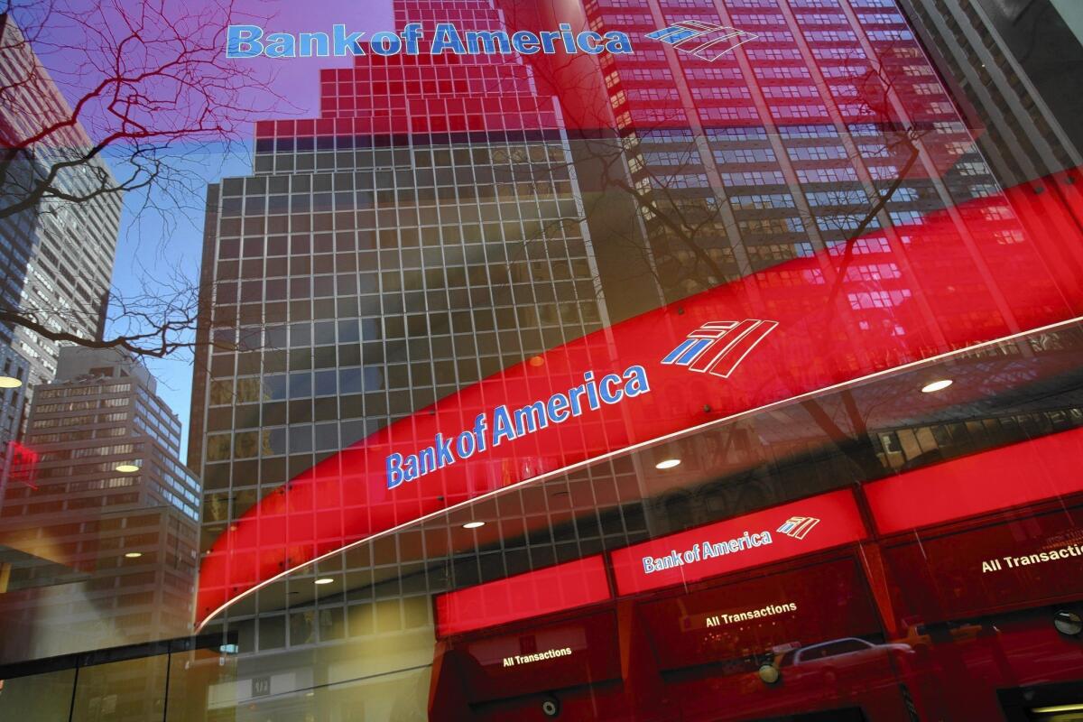 A Bank of America building