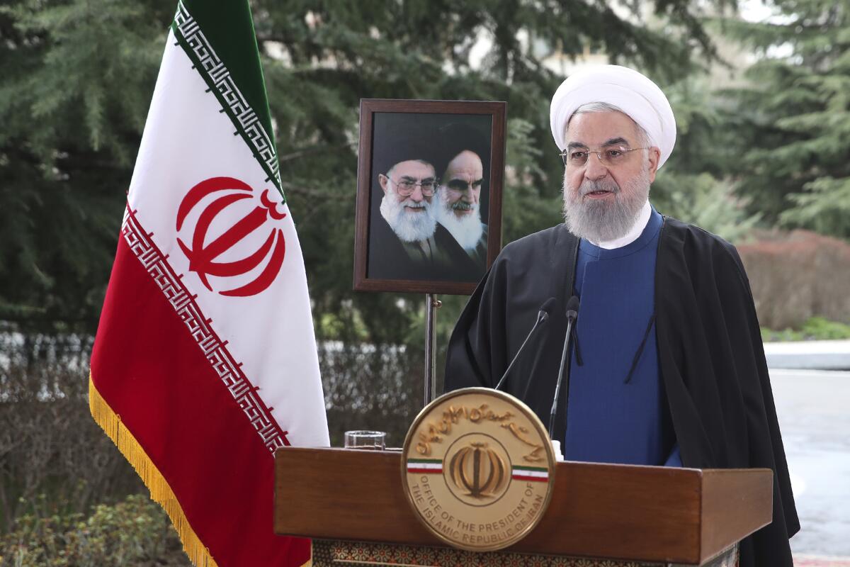 Iranian President Hassan Rouhani