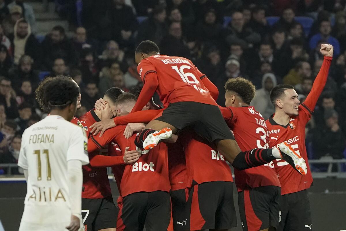 Two-goal Terrier runs Lyon ragged as Rennes wins French league thriller ...