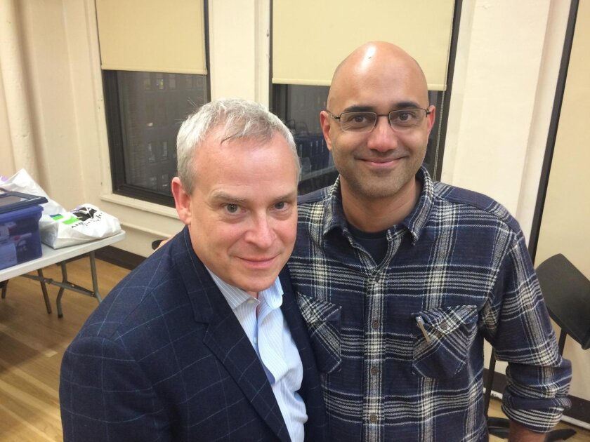 ‘JUNK: The Golden Age of Debt’ director Doug Hughes and playwright Ayad Akhtar
