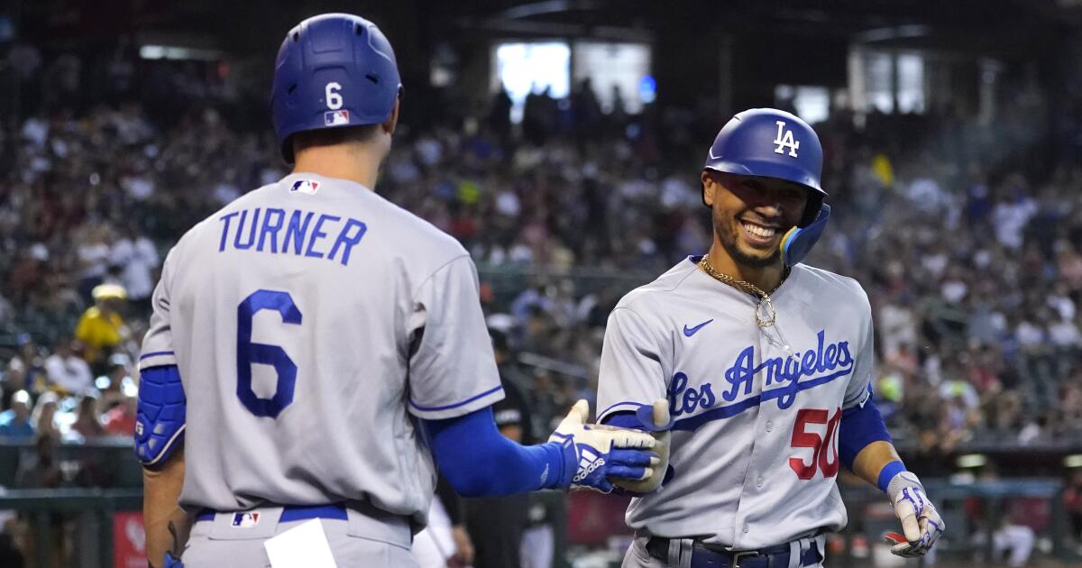 Mookie Betts, Trea Turner among Dodgers' 2022 All-Stars