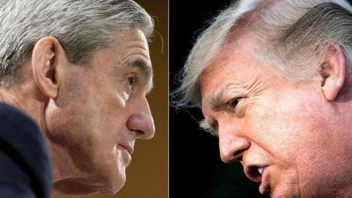 Special counsel Robert S. Mueller III, left, reportedly has given President Trump's lawyers a list of questions he'd like to ask.