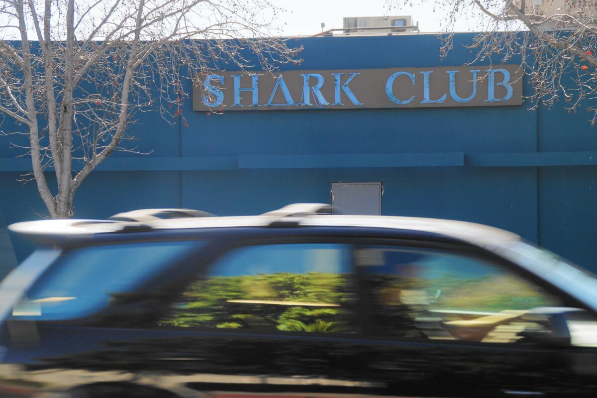 The Shark Club on Baker Street in Costa Mesa is poised to become Mansion Costa Mesa, or MCM, in coming weeks. The Shark Club came under fire recently from a group of neighbors.