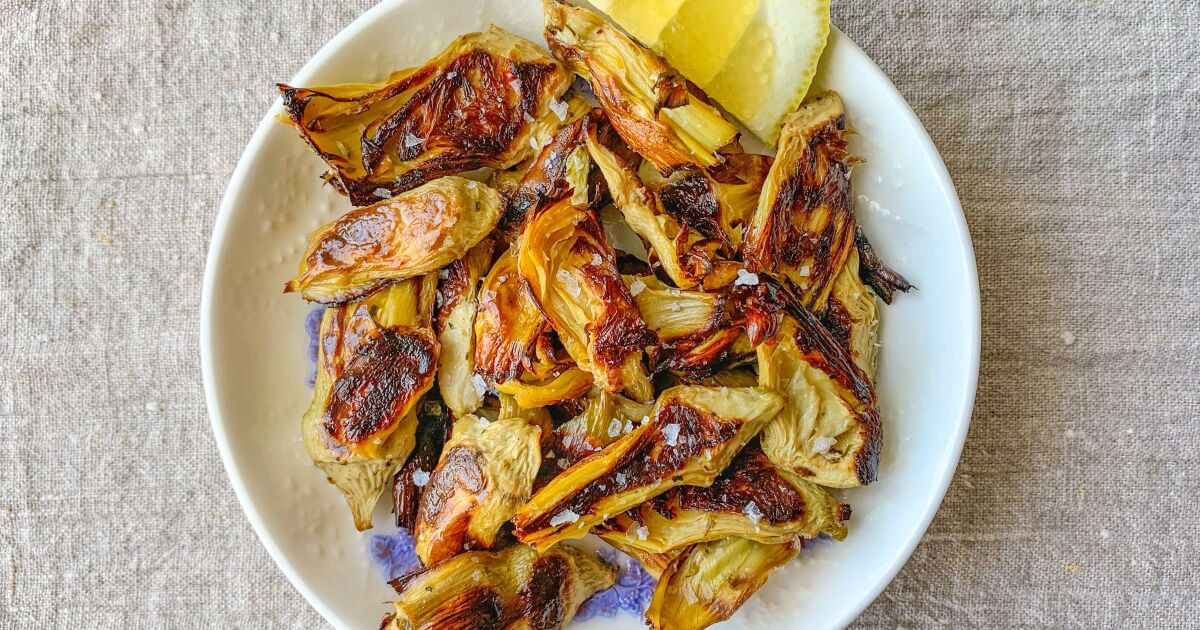 Oven Fried Artichokes Recipe Los Angeles Times 1575