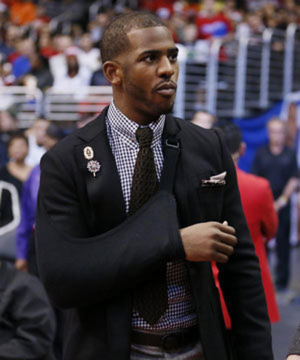 The injured Chris Paul has dropped in All-Star voting.