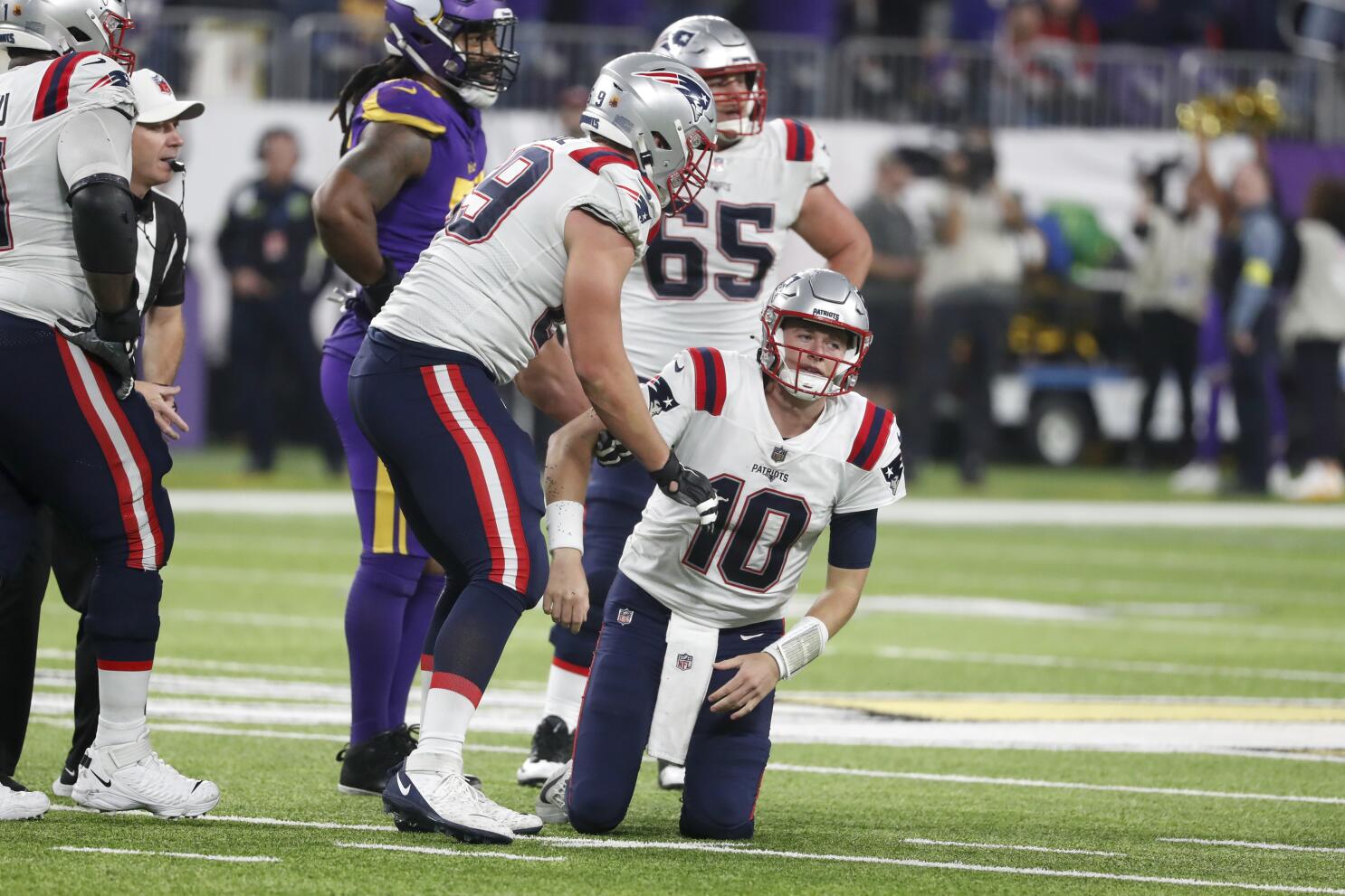 New England Patriots 26 vs 33 Minnesota Vikings sumary: stats and