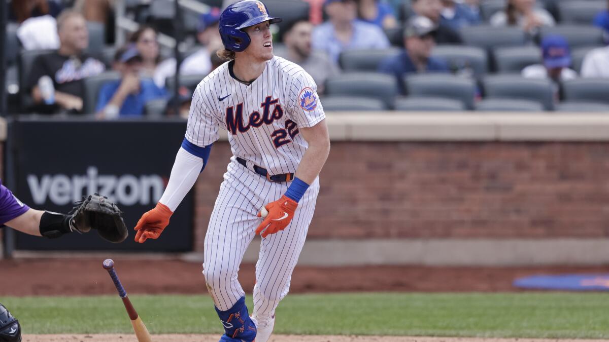 Mets News: Mets place Brett Baty on IL with UCL tear in right thumb -  Amazin' Avenue