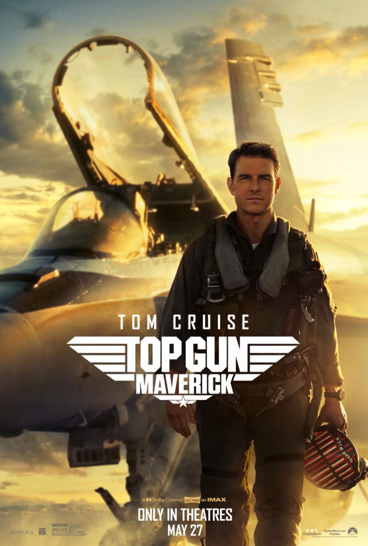 Movie poster with Tom Cruise