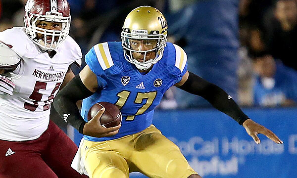 UCLA quarterback Brett Hundley says the Bruins have the chance to be "something special."