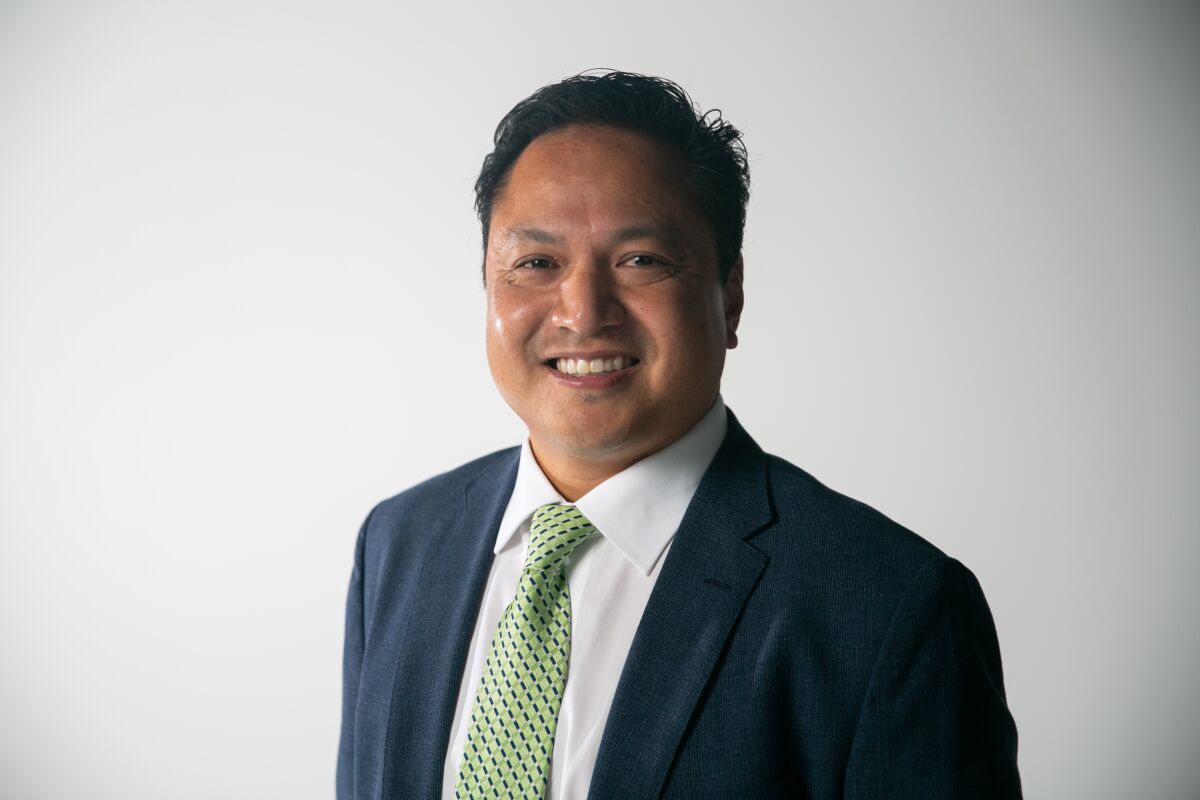 Noli Zosa, a candidate for San Diego City Council in District 7.