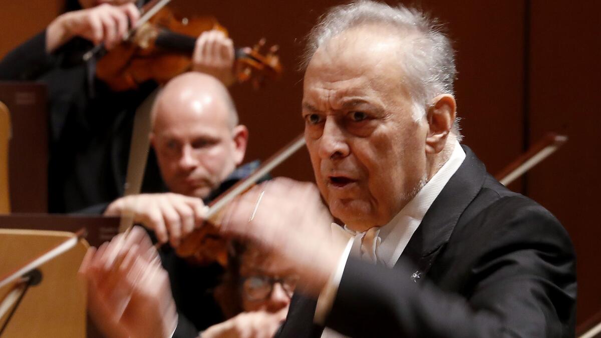 Zubin Mehta conducts the Los Angeles Philharmonic at the start of a Brahms cycle that will continue into January.