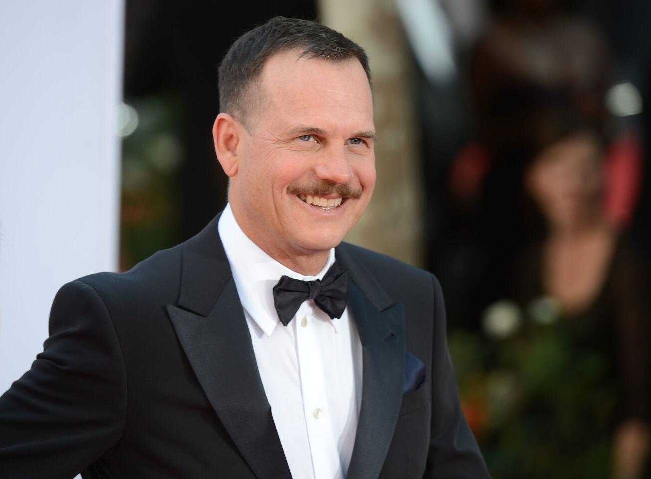 Actor Bill Paxton arrives for the Emmy Awards in 2012 in Los Angeles. Paxton has died at age 61.