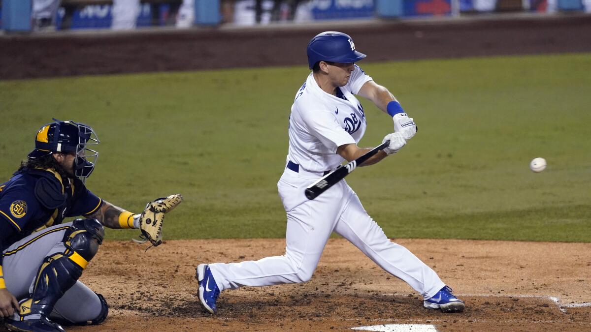 Austin Barnes could be Dodgers' primary catcher in playoffs - Los Angeles  Times