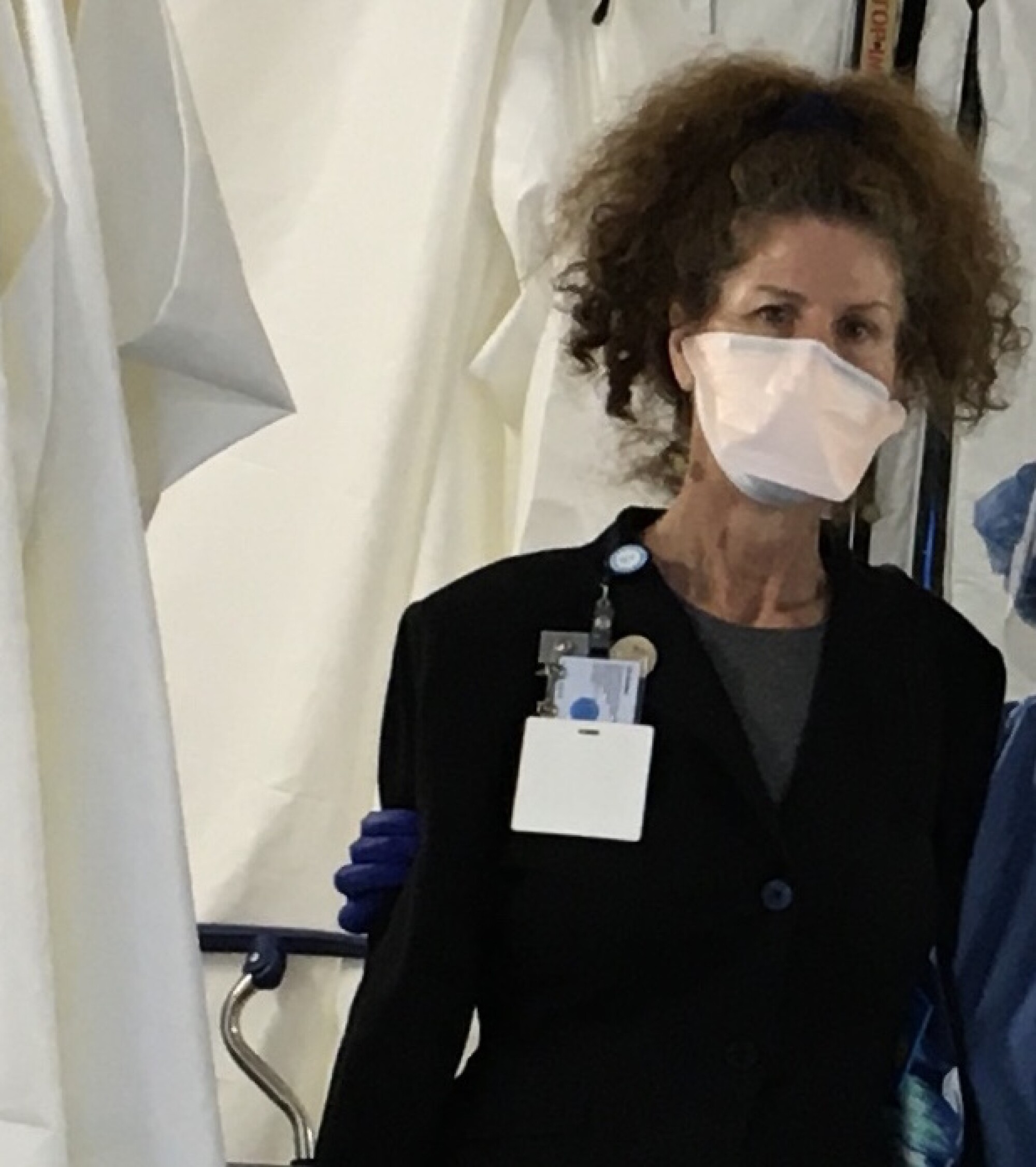 The Rev. Dr. Rachelle Zazzu of Mt. Sinai Hospital in Queens, N.Y.