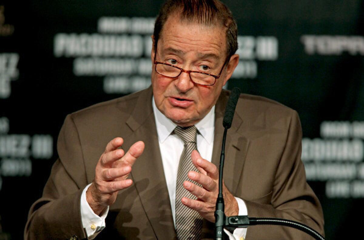 Boxing promoter Bob Arum has never been one to pull a punch when it comes to critical cmments.
