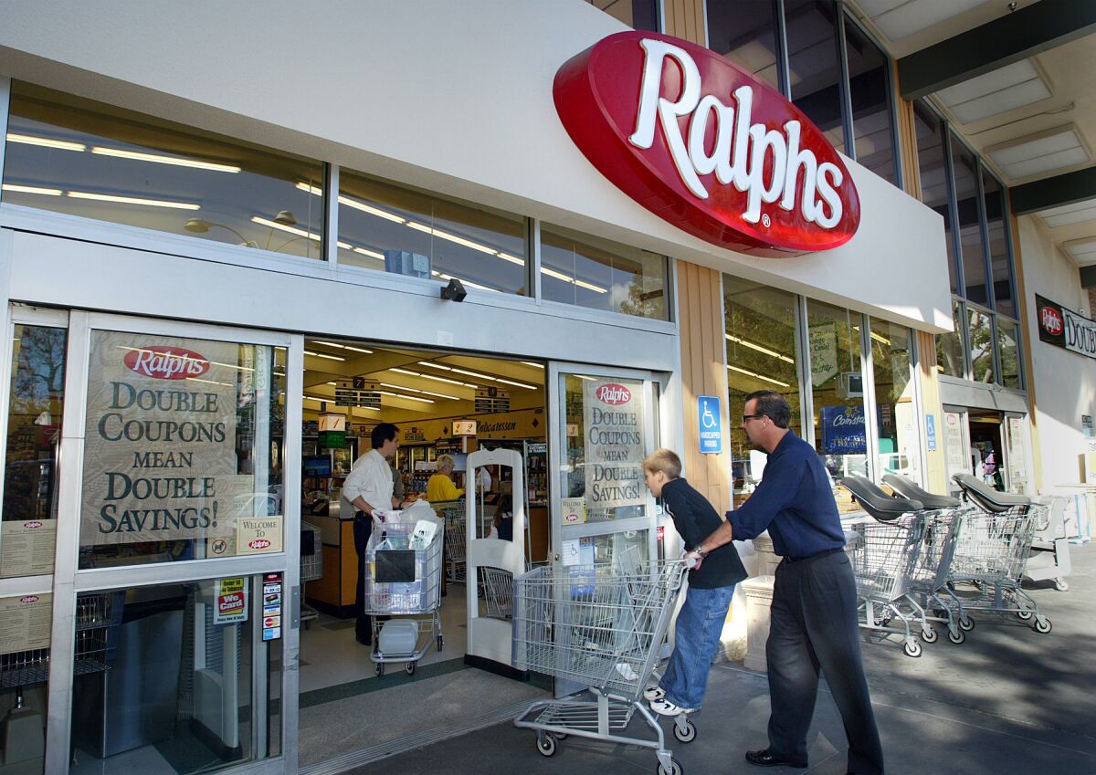 Ralphs stores will charge customers 50 cents for cash back.