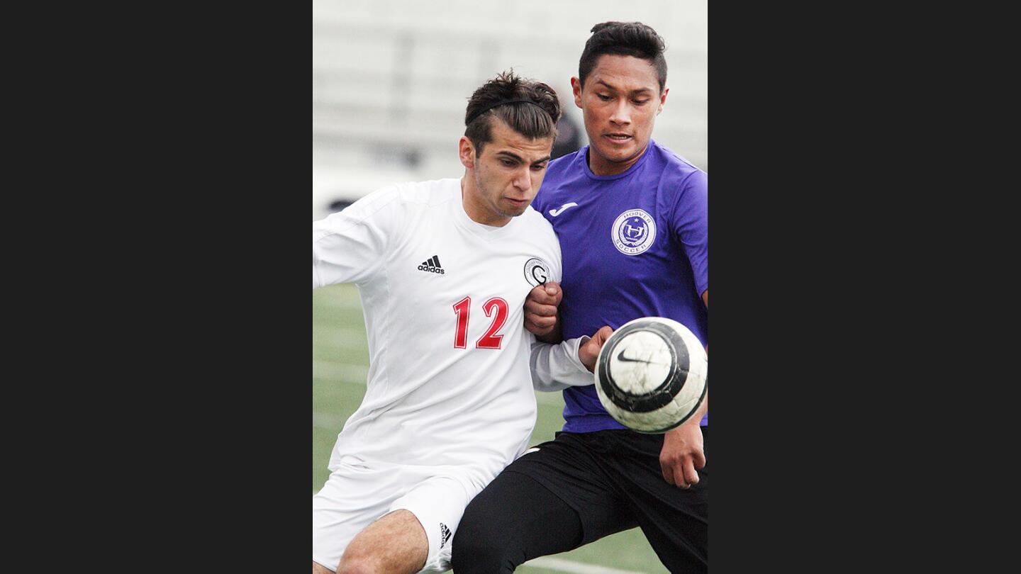 Photo Gallery: Glendale vs. Hoover in Pacific League boys' soccer