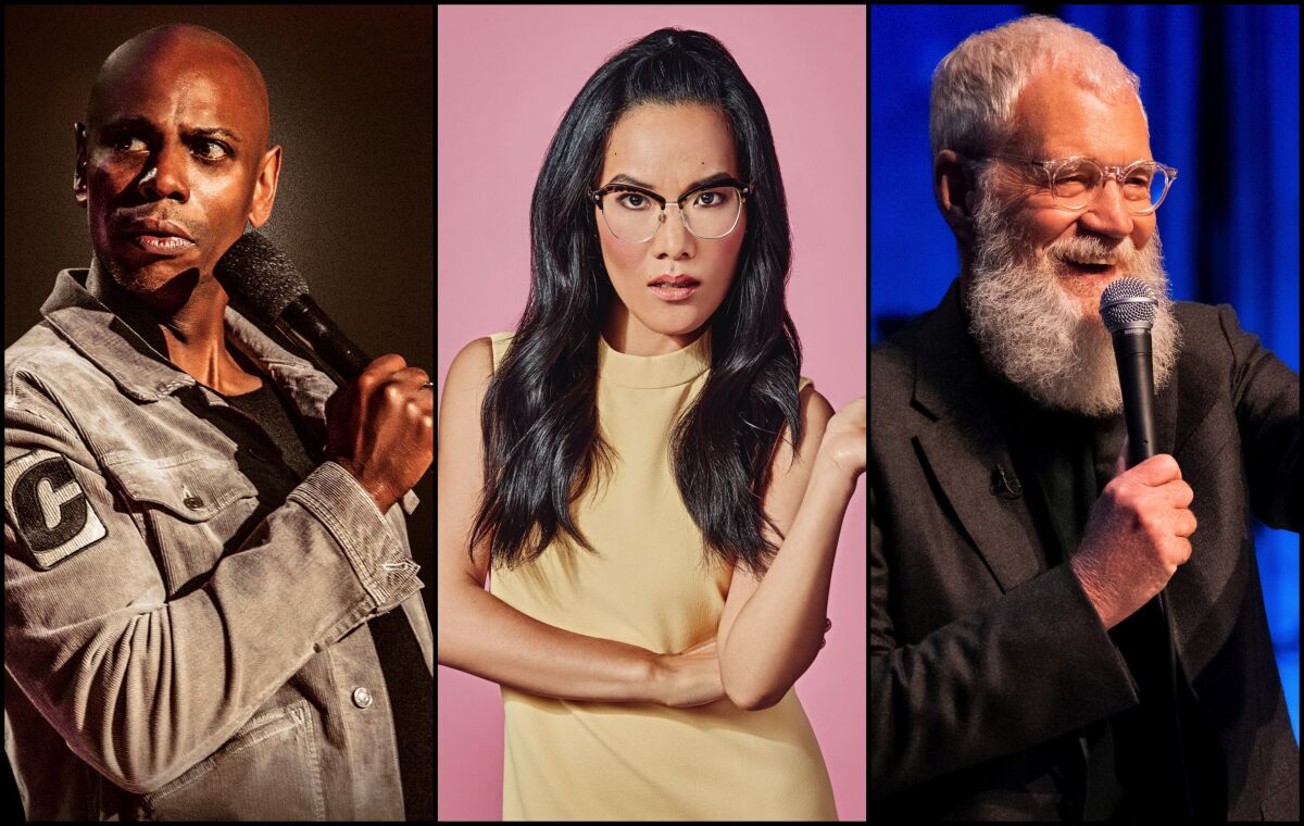 Dave Chappelle, Ali Wong and David Letterman will appear at Netflix Is a Joke Fest.