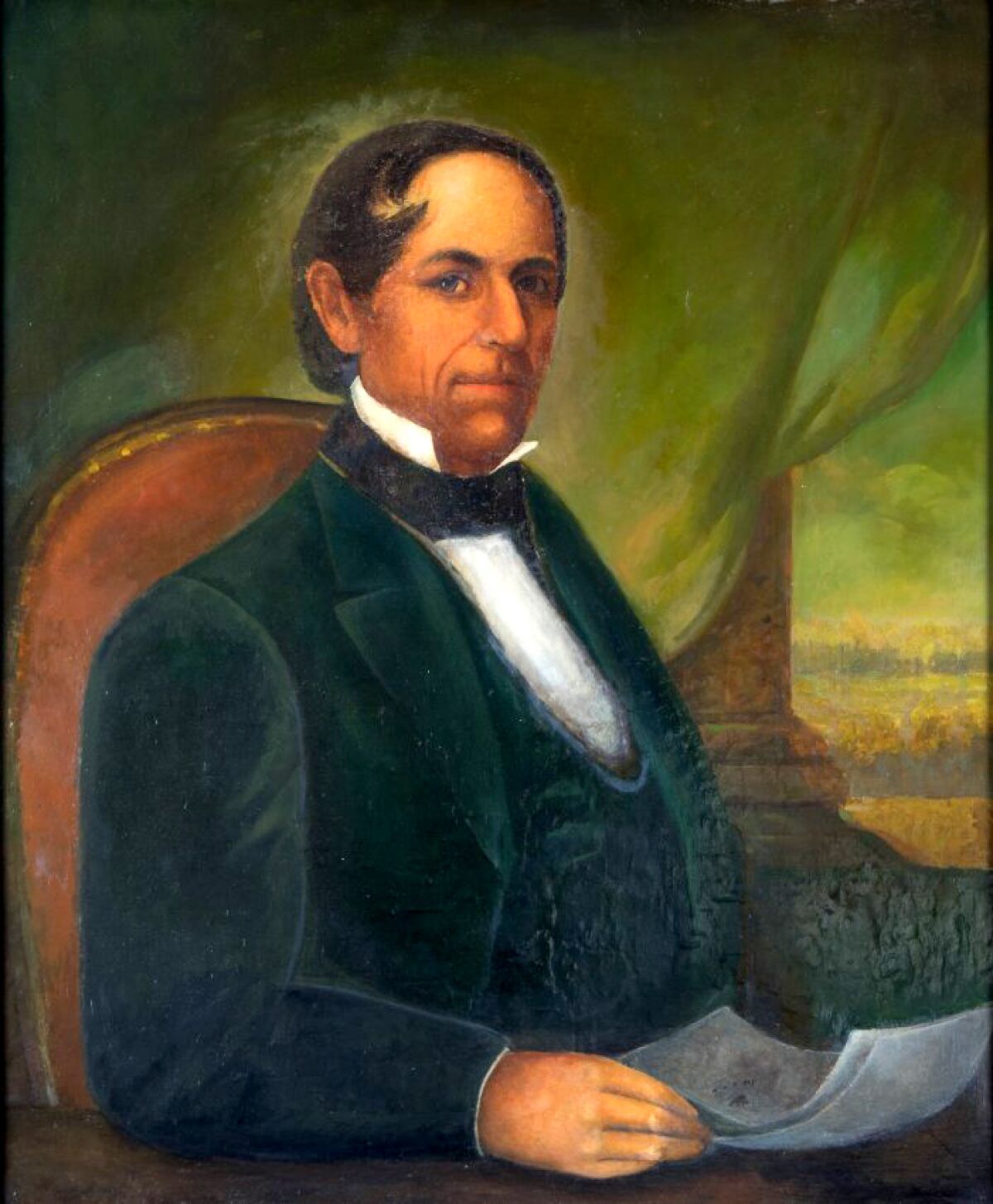 Manuel Domínguez era dueño del Rancho San Pedro, de 75.000 acres, un rancho ganadero que abarcaba la mayor parte de la tierra entre la península de Palos Verdes y Compton.