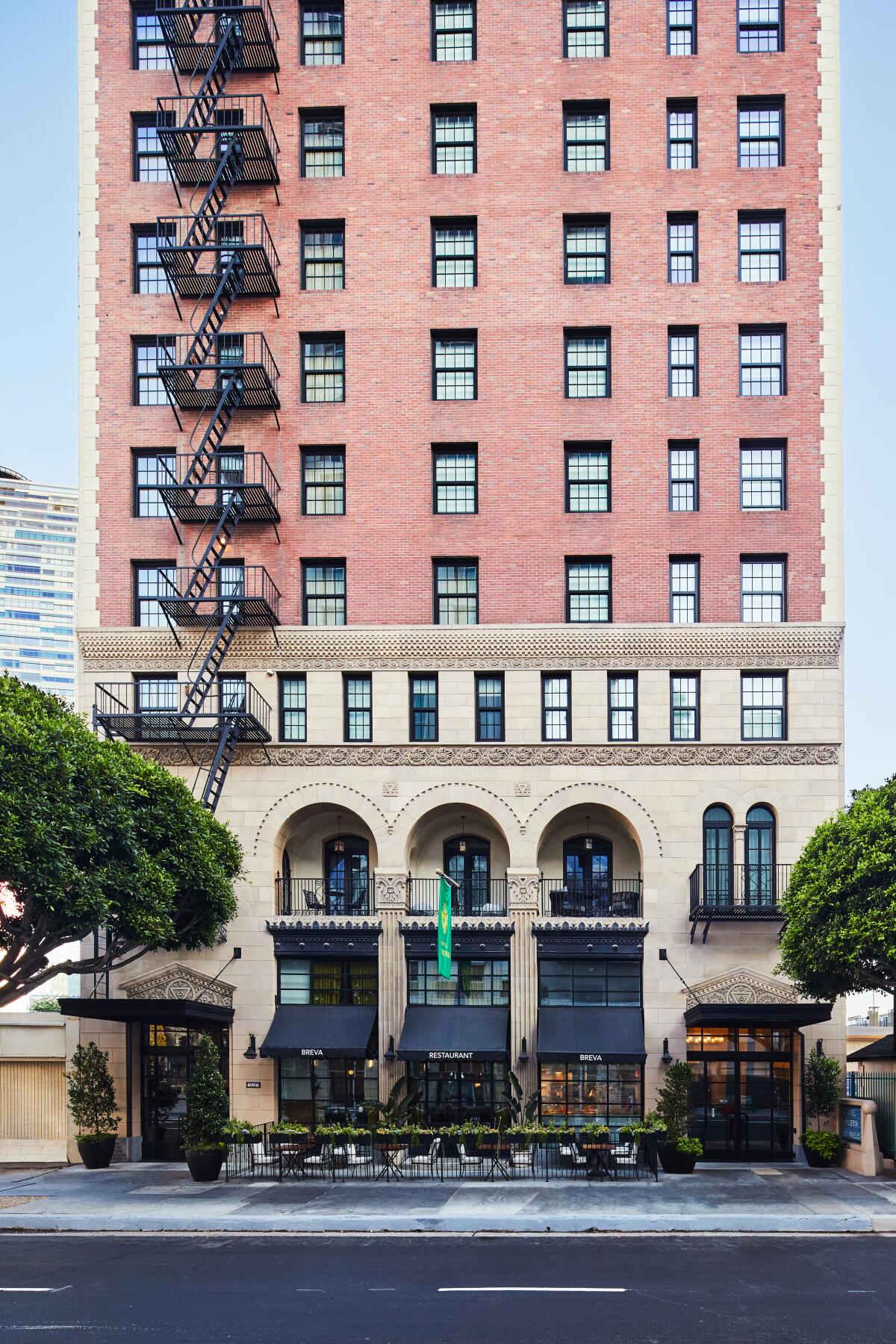 The historic Hotel Figueroa looks much as it did when it opened almost a century ago.
