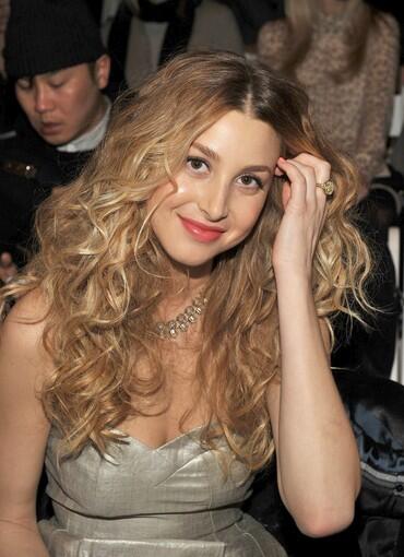 "The City's" Whitney Port attends the Rebecca Taylor fall 2010 fashion show.
