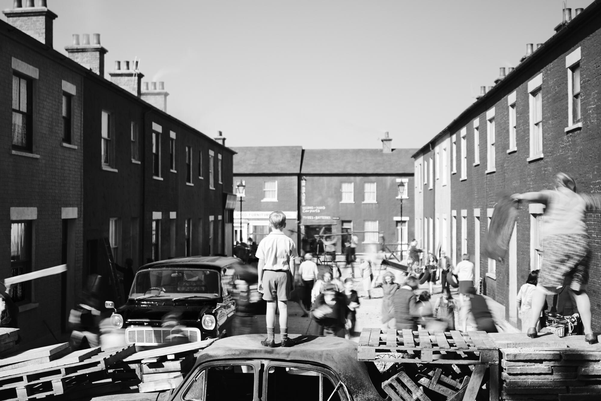 A scene from writer/director Kenneth Branagh's "Belfast."