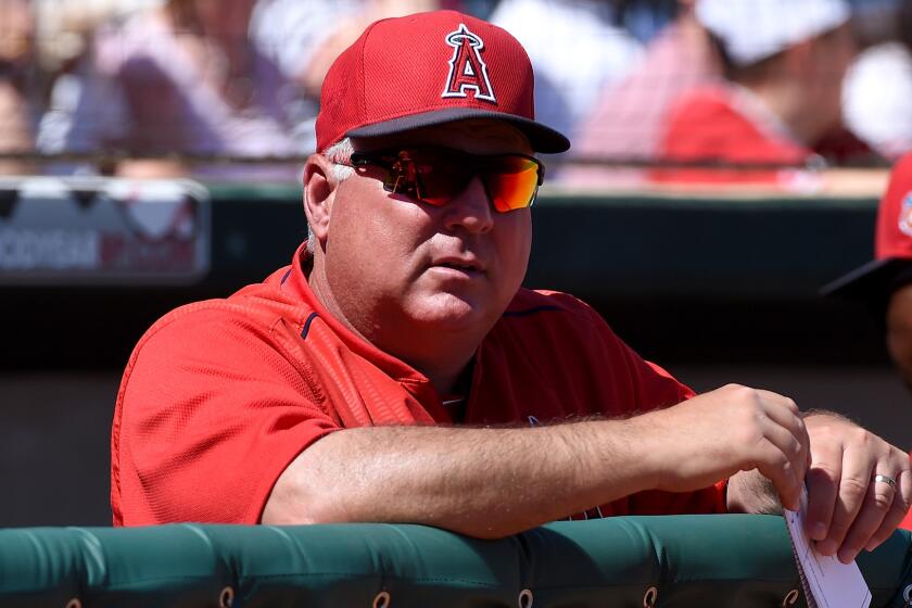 Says Manager Mike Scioscia of the Angels' robust offense this spring: 'There is no comparison to where we are offensively as compared to where we were last year.'