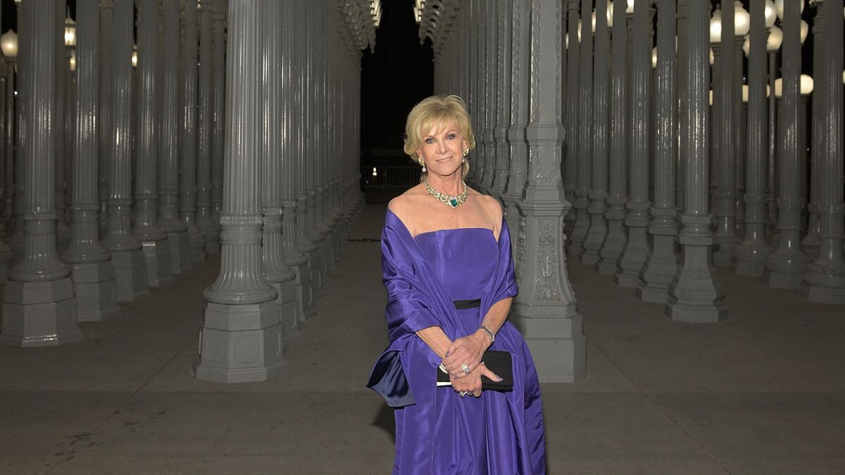 Elaine Wynn, who is one of the world's top art collectors and became a museum co-chair last year, has pledged $50 million to the project.