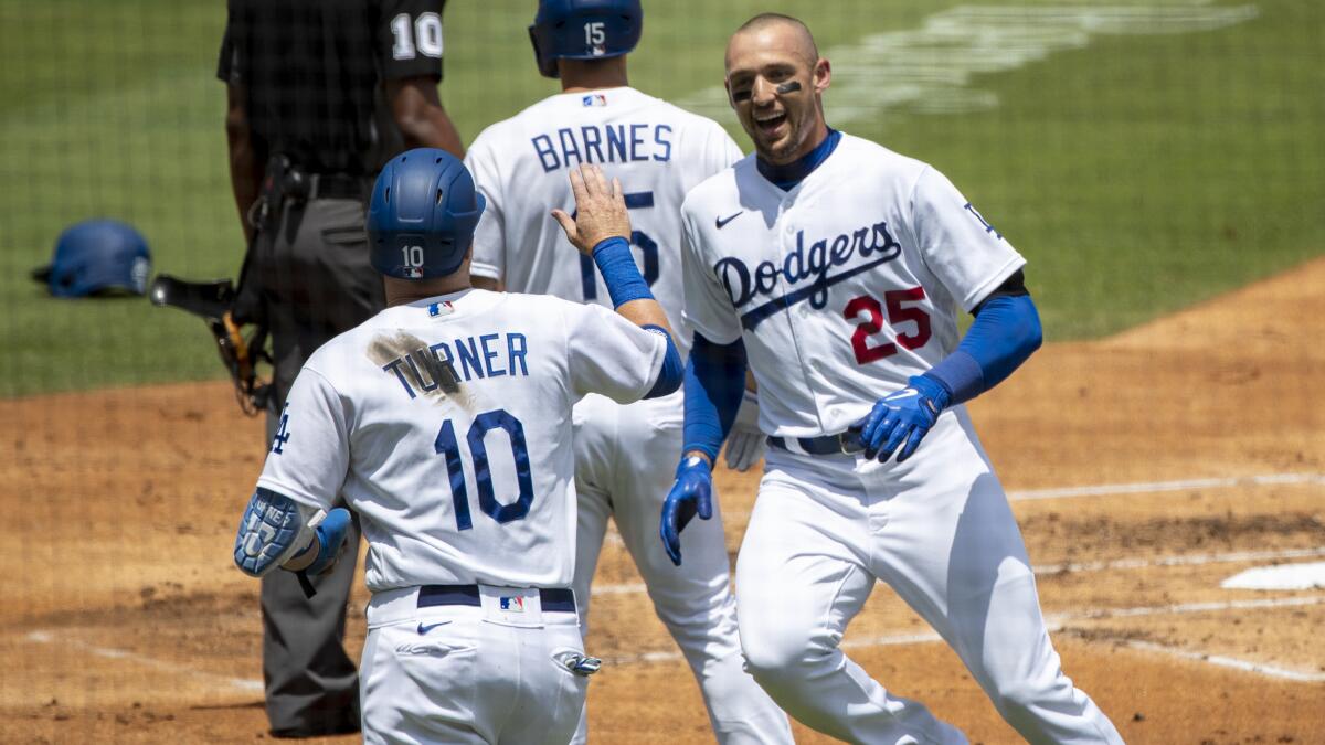 MLB: Dodgers sweep Washington Nationals with 3-0 victory - Los Angeles Times