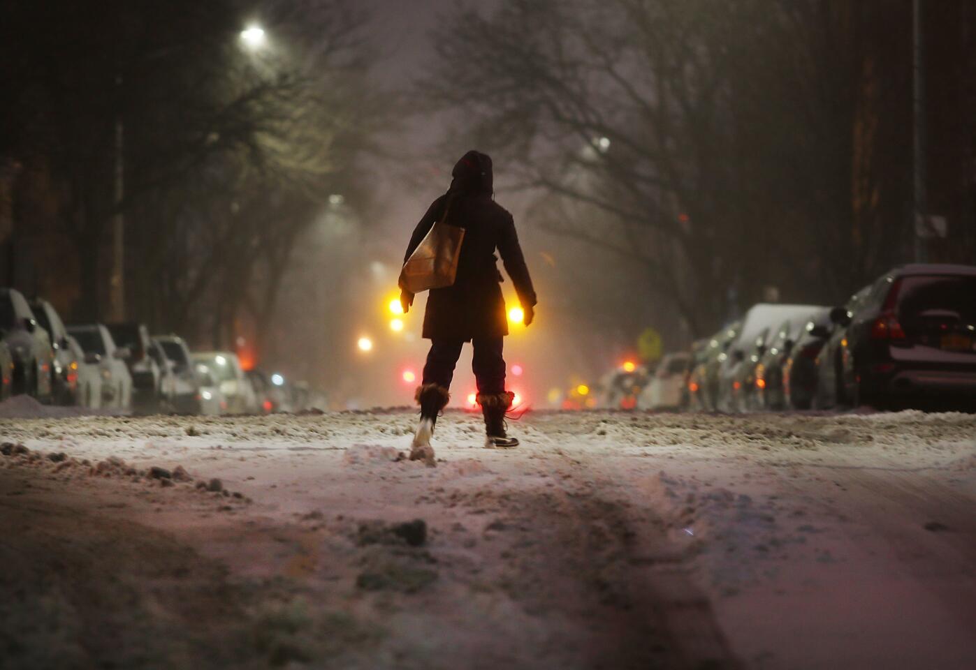 Winter storm blankets Northeast