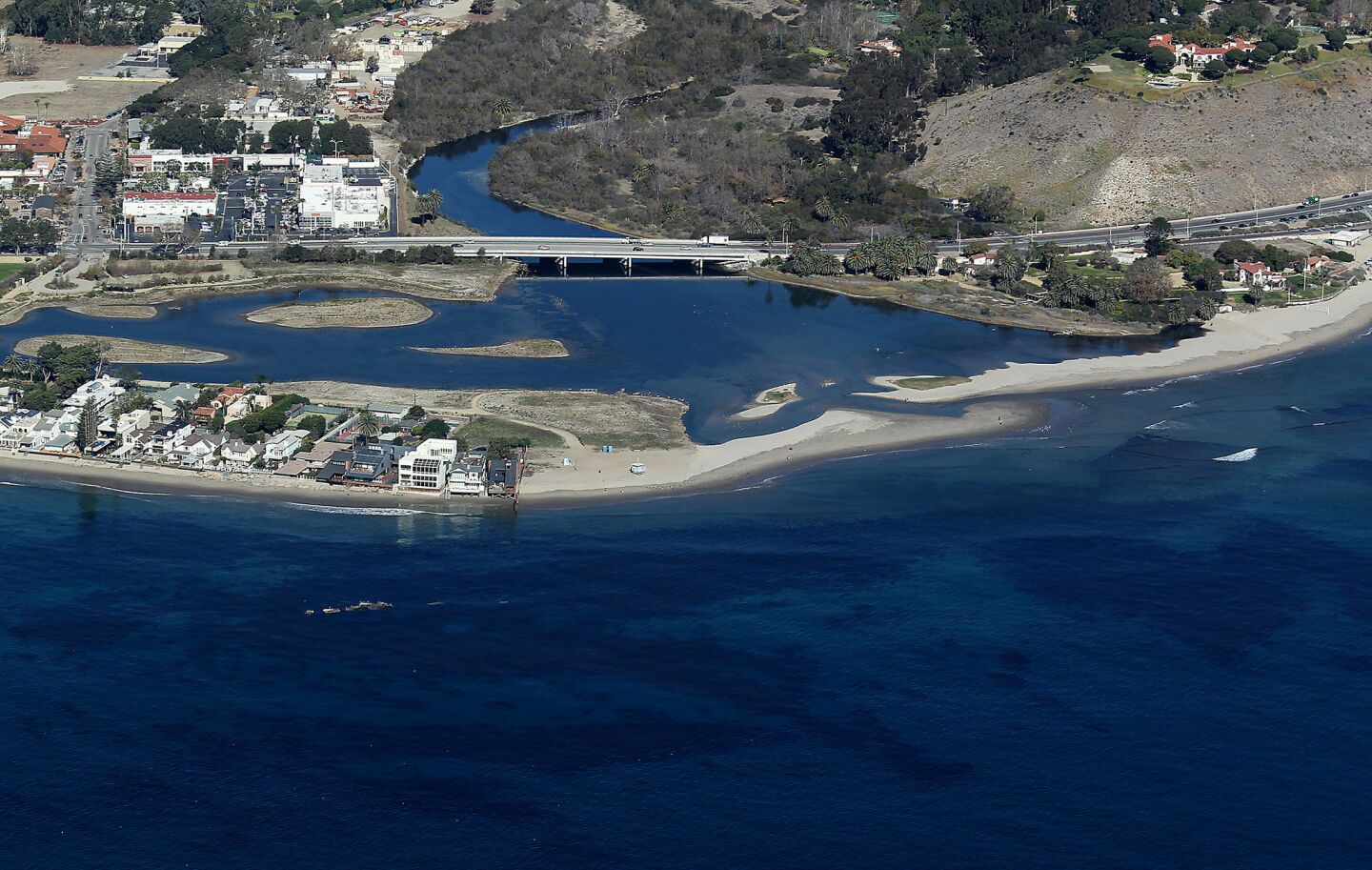 The coastal waters around Malibu Lagoon are included in the marine sanctuaries protected by the state.