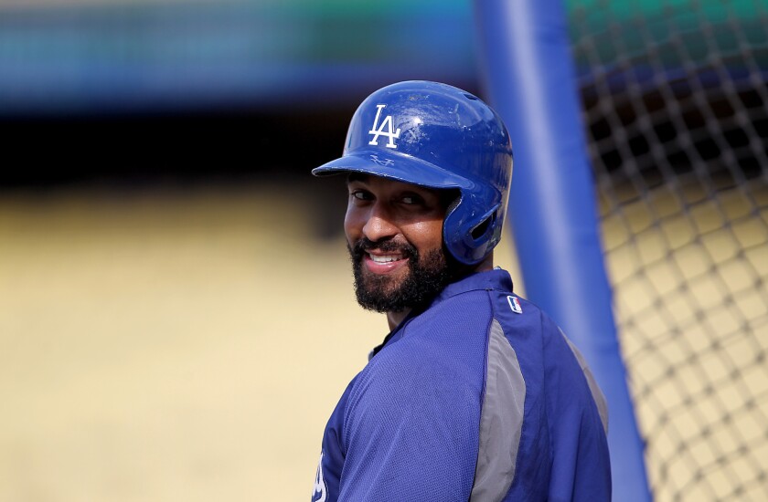 Matt Kemp was traded to the San Diego Padres after spending nine seasons with the Dodgers.