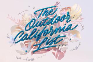 Graphic that says "The outdoor California list" 