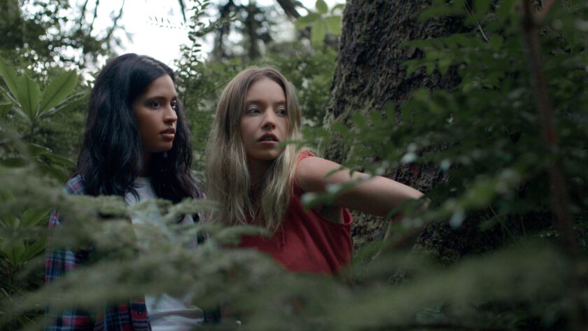 Otmara Marrero. left, and Sydney Sweeney in “Clementine.”